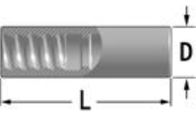 Standardowe rękawy łączące T45 o długości 210 mm do podziemnych narzędzi wiertniczych