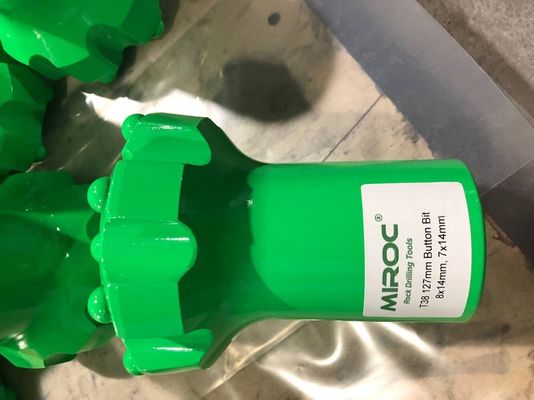 4 Inch Diameter T38 127mm Button Drill Bit With CNC Milling Heat Treatment Process