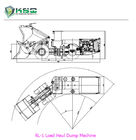 Haul obciążenia Biały Deutz Diesel Engine Scraper Maszyna CE ISO9001