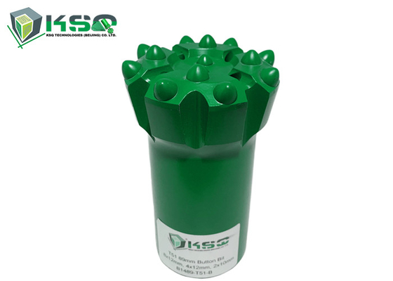 Gwintowane guziki ze stali stopowej Narzędzie do wiercenia w kamieniu Drop Center T51 89mm Ballistic