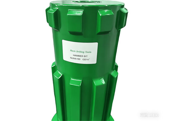 NUMA100 Duże rozmiary, doskonała prostoliniowość, wiertło młotkowe DTH z wkładkami z węglików spiekanych do wiercenia otworów wiertniczych w górnictwie