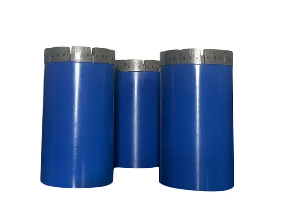 Wiertło rdzeniowe diamentowe impregnowane serii T6 do wiercenia w bardzo twardych skałach, dostępne we wszystkich rozmiarach