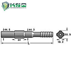 Ingersoll-Rand wywiercić Shank Adapter URD475, URD550, VL120, EVL130, VL140, F16