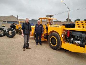 Hydrostatic Pump 1CBM Load Haul Dump 1m3 Pojemność Pojemność Żółty Kolor