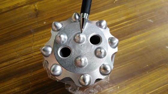 T45 76mm Stone Drilling Bits High Manganese Steel With Conical Button