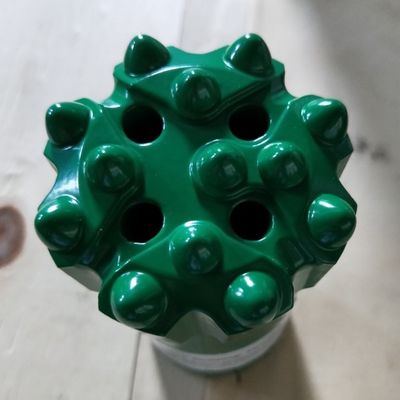 High Quality Top Hammer Using Threaded Button Bits , Threaded Drill Bits