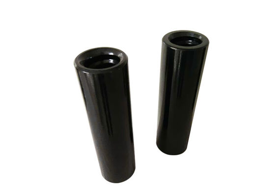 T45 210mm Mining Threaded Drill Rod Coupling Sleeve Adapter