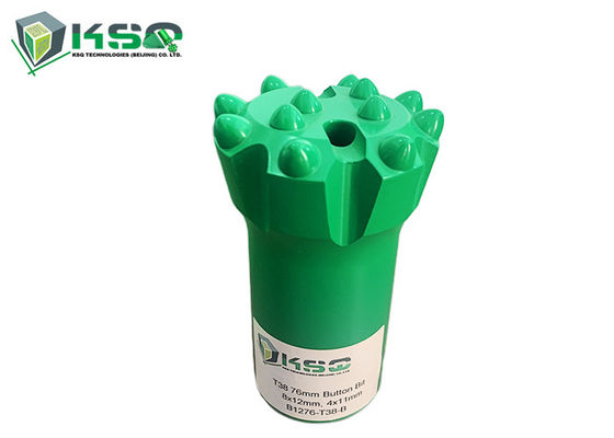 T38 76mm 89mm Tungsten Carbide Ballistic Threaded Drill Bit