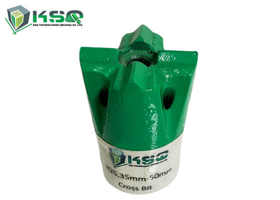 H25 Dia 35mm-57mm Wiertło guzikowe do gwintów górniczych