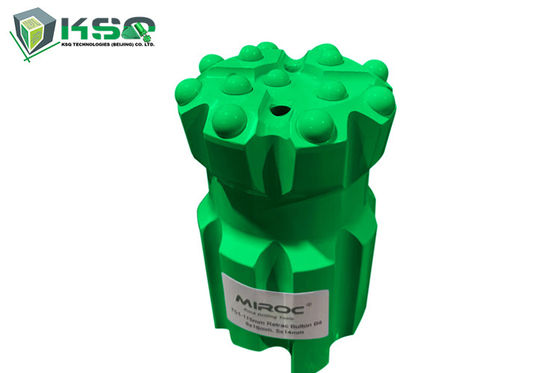 T51 115mm Button Bits Rock Drilling Ballistic Spherical Thread (Płytki przyciskowe)