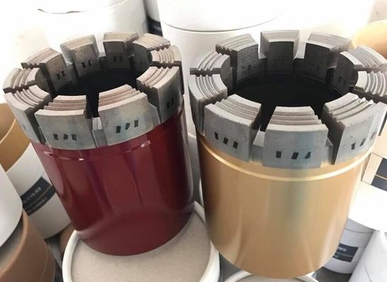 Eksploracja geologiczna Impregnowany rdzeń diamentowy do wiercenia drutów