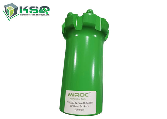 T-WIZ60 127mm Gwintowany przyciskowy wiertło do skał do górnictwa