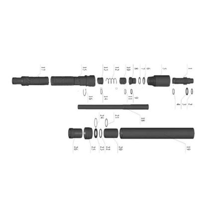 Uniwersalny młotek wiertniczy DTH do różnych zastosowań wiertniczych