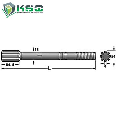 Atlas Copco Wiertarka Shank Adapter COP 1432, COP 1532, COP 1440, COP 1838 HD, COP 1838 ME