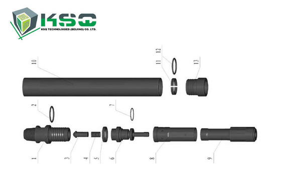 DTH Narzędzia do wierceń DTH345 Hammer, DTH345-12 Bit pierścień podtrzymujący