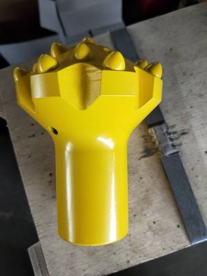 Gwintowany przycisk Górnictwo Hard Rock Narzędzia do wiercenia Wkładki z węglika wolframu