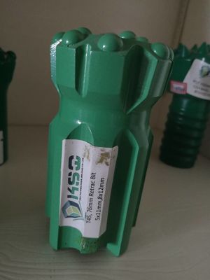 Wiercenie w miękkiej skale T45 76 mm Gwintowany bit Wiertło balistyczne z szybkim przenikaniem