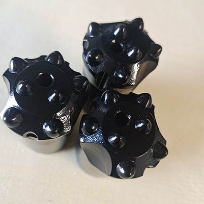 Części zamienne do wiertarek do kamienia Wiertło stożkowe 12 stopni z 7 wkładkami z węglików spiekanych