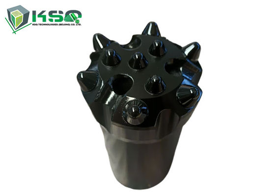 T45 76mm Płaska powierzchnia 10 Ballistic Long Hole Drilling Button Wiertło