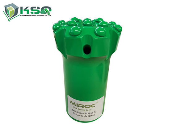 Wiertło guzikowe T45 o średnicy 89 mm do górnych wierteł udarowych