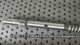 Adaptery z chwytem COP 131-T38-445mm